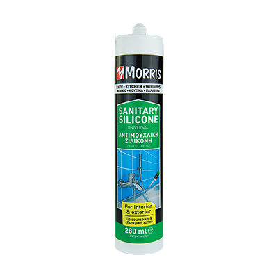 ΣΙΛΙΚΟΝΗ MORRIS ΑΝΤΙ/ΚΗ 280ml ΔΙΑΦΑΝΗ 1