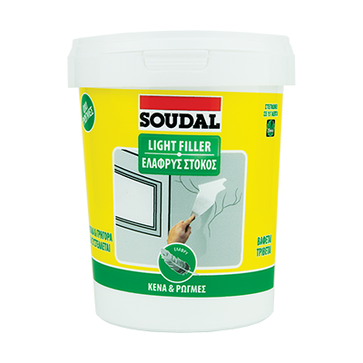 ΣΤΟΚΟΣ ΕΛΑΦΡΥΣ ΓΙΑ ΡΩΓΜΕΣ, 900ml, SOUDAL 1